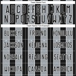 Vegas Teal City Geometric